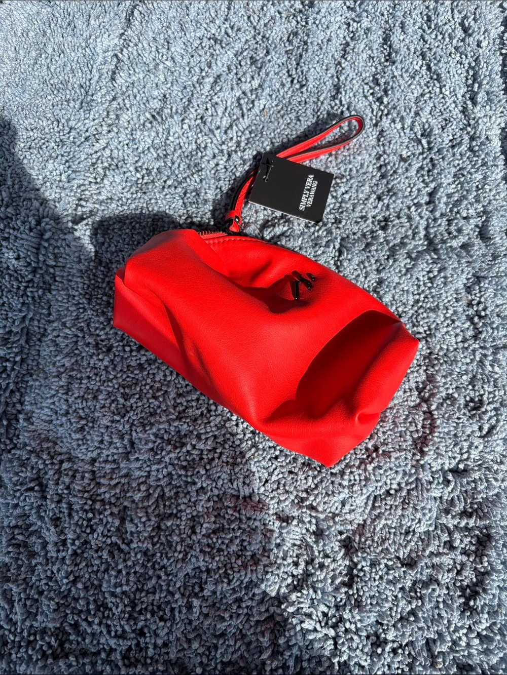 Orange Wristlet Pouch- Vera wang